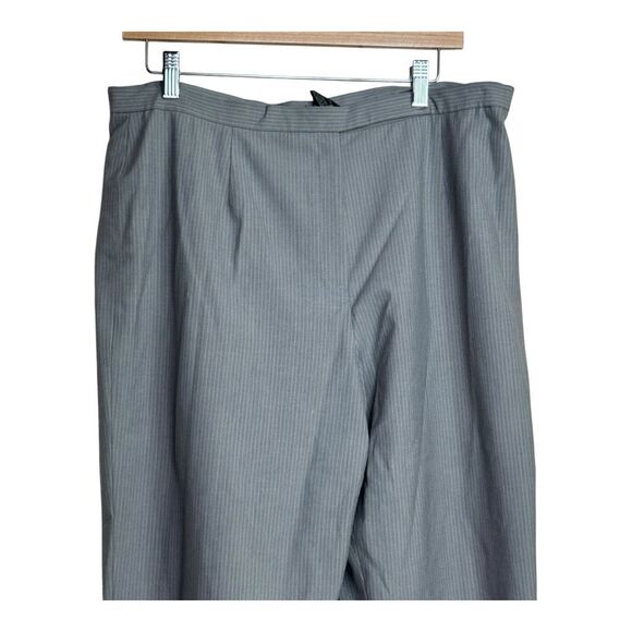 Kasper grey stripped trousr size 14 office wear - Picture 3 of 7